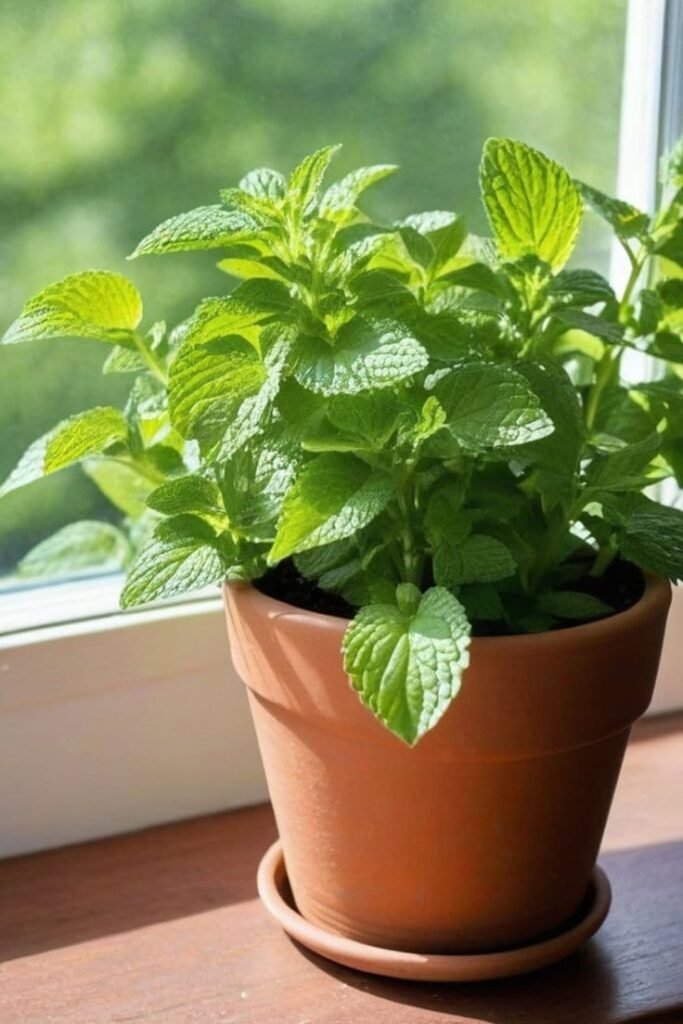Mint plant care